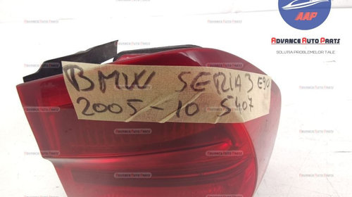 Stop dreapta cu halogen LED - original in stare buna BMW Seria 3 E90/E91/E92/E93 2004 2005 2006 2007 2008 2009 2010 Sedan OEM