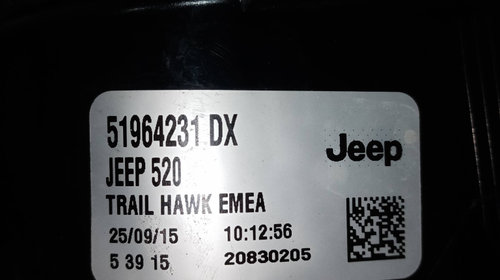 Stop dreapta Jeep Renegade 2015 51964231DX