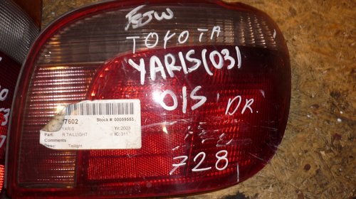 Stop dreapta Toyota Yaris, 53-08701R, an 1999-2003