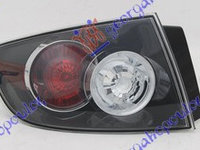 STOP EXTERIOR NEGRU 4 USI 06- - MAZDA 3 SDN-H/B (BK) 04-08, MAZDA, MAZDA 3 SDN-H/B (BK) 04-08, 026005802