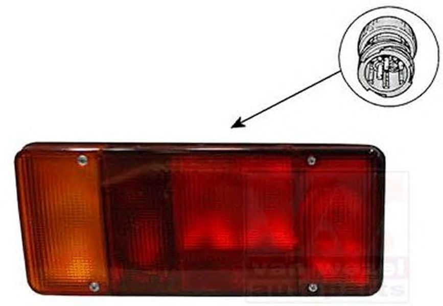 Stop IVECO DAILY III platou sasiu VAN WEZEL 281392