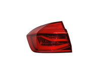 Stop, lampa spate BMW Seria 3 (F30), 05.2015-12.2019 model Sedan, partea Stanga, HELLA, LED, exterior, fara marcaj &quot,BMW&quot,