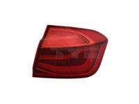 Stop, lampa spate BMW Seria 3 (F30), 05.2015-12.2019 model Sedan, partea Dreapta, TYC, LED, exterior, fara marcaj &quot,BMW&quot,