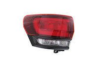 Stop, lampa spate JEEP GRAND CHEROKEE (WK2), 04.2013-, partea Stanga, Taiwan, Tip=USA, bandou negru, cu dulie bec, exterior