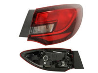 Stop, lampa spate OPEL ASTRA J, 09.2009- model SEDAN, partea Dreapta, VALEO, tip bec PY21W+W21W, cu locas bec, exterior