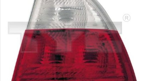 Stop spate BMW E46 semnal transparent alb sta