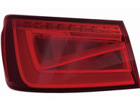 Stop spate lampa Audi A3 (8v), 06.2012-07.2016, Cabrio, Sedan, partea Stanga, exterior, LED, Omologare: ECE, DEPO