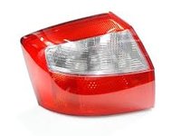 Stop spate lampa Audi A4 (B6), 11.00-11.04 Sedan, omologare ECE, spate, fara suport bec, 8E5945217, 8E5945217A, Stanga