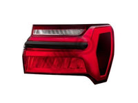 Stop spate lampa Audi A6 (C8), 03.2018-, partea Dreapta, exterior, LED, cu ornament negru, Omologare: ECE, ULO
