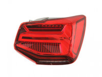 Stop spate lampa Audi Q2 (GA), 10.2016-, partea Dreapta, LED, semnalizare dinamica, Valeo