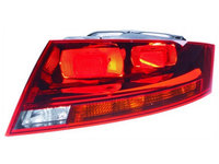 Stop spate lampa Audi TT (8J) 05.2006-09.2014 ULO partea Stanga, negru cu suport becuri