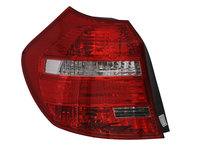 Stop spate lampa Bmw 1 (E81/E87), 01.2007-10.2013 Hatchback 3/5usi, partea Stanga, tip bec P21W+PY21W+W16W, fara soclu bec, Omologare: ECE, TYC