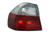 Stop spate lampa Bmw Seria 3 (E90), 11.2004-08.2008 Sedan, omologare ECE, spate, exterior, fara suport bec, rosu-alb-fumuriu, PARTEA Stanga, 11-0908-21-2