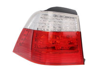 Stop spate lampa Bmw Seria 5 (E60/E61), 04.07-06.10 Touring, omologare ECE, spate,cu led,exterior, fara suport bec, touring, 63217177693, 7177693, Stanga