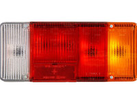 Stop spate lampa Citroen Jumper 1994-2014 Jumpy 1995-2007, Peugeot Boxer 1994-2006 J5 Iveco Daily 1978-1999 Fiat Ducato 1982-2006 300x130mm pentru verisiuni Pick-Up , 300x130mm, cu lampa mers inapoi, partea dreapta