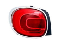 Stop spate lampa Fiat 500l (330), 01.2013-, spate, Stanga, LIVING, LED+P21/5W+P21W, fara suport bec, TYC