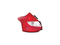 Stop spate lampa Ford Focus 3, 12.2010-11.2014, spate, Stanga, Hatchback, LED+P21/4W+P21W+PY21W+W16W, cu suport becuri, TYC