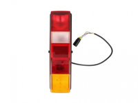 Stop spate lampa Ford Transit 05.2000-04.2006 versiune PICK-UP, partea Stanga = Dreapta, fisa cu 6 pini, fixare cu suruburi,