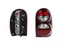 Stop spate lampa Jeep Liberty (Kj), 2005-01.2008 tip USA, partea dreapta, fara suport becuri, indicator alb, doar cu 3 gauri pt mufe, TYC 115885A11A