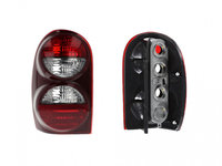 Stop spate lampa Jeep Liberty (Kj), 2005-01.2008 tip USA, partea stanga, fara suport becuri, indicator alb, doar cu 3 gauri pt mufe, TYC 115886A11A