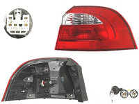 Stop spate lampa Kia Rio (Ub), 09.2011-12.2016, spate, Dreapta, 3 usi, 5 usi, partea exterioara, P21/5W+PY21W, cu suport becuri, TYC