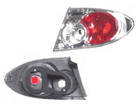 Stop spate lampa Mazda 6 (Gg/Gy), 06.2002-04.2005, spate, Dreapta, Hatchback, SEDAN, partea exterioara, W21/5W+WY21W, silver, fara suport bec, omologare: ECE, DEPO