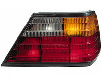 Stop spate lampa Mercedes Benz Clasa E W124, C124 1984-1993, partea Dreapta, semnalizare portocalie, fara suport becuri, Depo