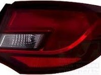 Stop spate lampa Opel Astra J, 09.09- Sedan, spate, omologare ECE, cu suport bec, interior, cu lumina de dat inapoi, 1222342, 25870194, Dreapta