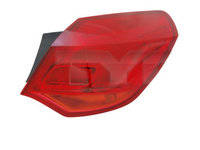 Stop spate lampa Opel Astra J, 09.2009-, 5 Usi, partea Dreapta, exterior, W16W+W5W, fara soclu bec , Omologare: ECE, DEPO