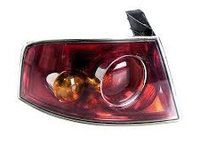 Stop spate lampa Seat Ibiza (6l), 02.02-2009, spate, omologare ECE, exterior,fara suport bec, 6L6945111, 6L6945111B, W06L6945111B, Stanga