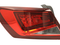 Stop spate lampa Seat Leon (5f), 11.12- Hatchback, spate, omologare ECE, cu suport bec, exterior, led, 5F0945207C, Stanga