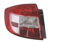 Stop spate lampa Suzuki Sx4 (Ey/Gy), 05.06-05.13 Sedan, spate,omologare ECE, fara suport bec, cu lampa ceata spate, 35670-80J60, 35670-80J60-000, Stanga