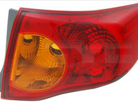 Stop spate lampa Toyota Corolla (E14/E15), 03.07-06.10, spate,omologare ECE, fara suport bec, exterior, 81551-02300, 81551-02410, 81551-12A10, Dreapta