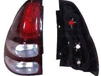 Stop spate lampa Toyota Land Cruiser (Fj100), 01.1998-04.2005, spate, fara omologare, cu suport bec, semnalizare portocalie, 8156060480, 8156160480, Stanga