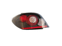 Stop spate lampa tuning PEUGEOT 307 (3_), 03.2001-09.2007, partea stanga, Magneti MARELLI, negru, cu locas bec, modele Hatchback