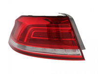 Stop spate lampa VW Passat (B8), 08.2014- model Comfortline, SEDAN, Trendline, partea Stanga, partea exteRioara, LED, Depo