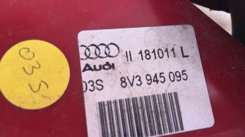 Stop stanga Audi A3 8V din 2014 cod 8V3945095 8V3 945 095