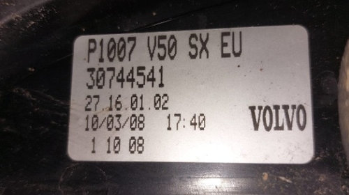 Stop stanga Volvo V50 2007- 2012 Cod: 30744541