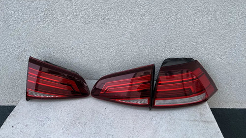 Stop tripla stanga pe haion VW Golf 7.5 Facelift LED Original