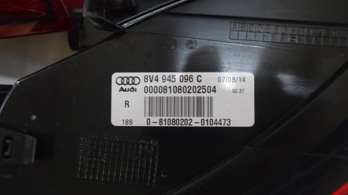 Stopuri Audi A3 2014