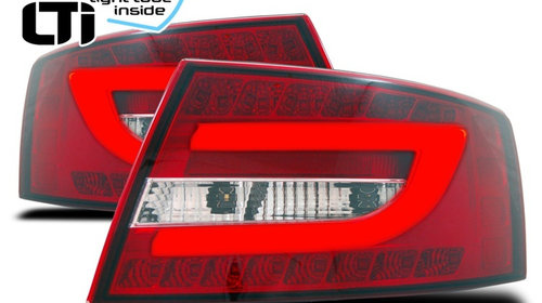 Stopuri Audi A6 4F (2004-2008) cu NEON si LED