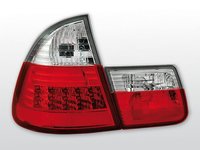 Stopuri BMW E46 99-05 Touring Rosu Alb Led