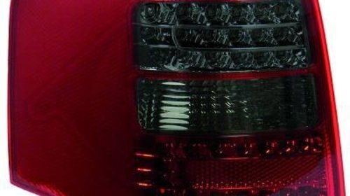 STOPURI CU LED AUDI A6 FUNDAL RED/BLACK -COD 