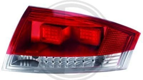 STOPURI CU LED AUDI TT FUNDAL RED/CRISTAL -CO