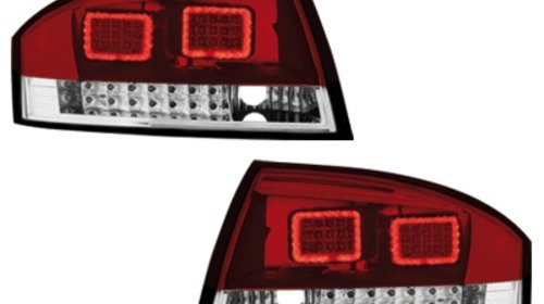 STOPURI CU LED AUDI TT FUNDAL RED CRISTAL -CO