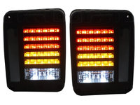 Stopuri Full LED compatibil cu JEEP Wrangler / Rubicon JK (2007-2017) TLJEWJK