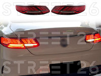 Stopuri Full LED Compatibil Cu Mercedes S-Class Coupe C217 Cabrio A217 (2014-2017) Facelift S63 S65 Design