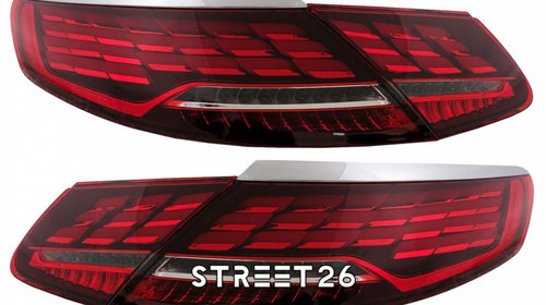 Stopuri Full LED Compatibil Cu Mercedes S-Class Coupe C217 Cabrio A217 (2014-2017) Facelift S63 S65 Design