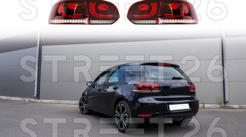 Stopuri Full LED Compatibil Cu VW Golf 6 VI (