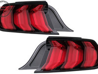 Stopuri Full LED compatibile cu Ford Mustang VI S550 (2015-2019) Semnal Dinamic Se- livrare gratuita